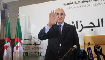 الرئيس الجزائري عبدالمجيد تبون
