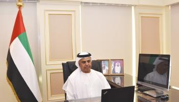 علعبيد بن حميد الطاير وزير الدولة للشؤون الماليةم دولة الإمارات العربية المتحدة