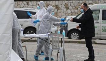 إسرائيل تعلن ارتفاع الإصابات بكورونا إلى 2170 