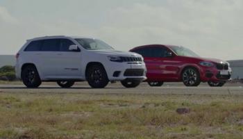 jeep شيروكي Trackhawk وبي إم دبليو X4 M 