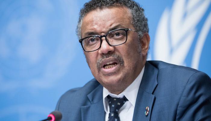 المدير العام لمنظمة الصحة العالمية تيدروس أدهانوم جيبريسوس