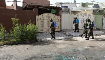 الهيئات الصحية في العراق تواصل عمليات التطهير لاحتواء انتشار فيروس كورونا