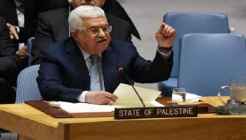 الرئيس الفلسطيني محمود عباس أمام مجلس الأمن - أرشيفية