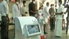 भारत : चेन्नई में कोरोना मरीजों को खाना और दवाई दे रहे रोबोट