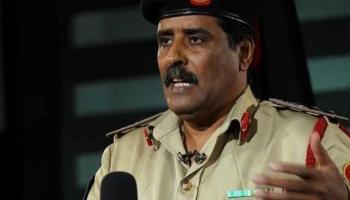 المتحدث باسم الجيش الليبي أحمد المسماري