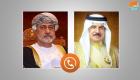 عاهل البحرين وسلطان عمان يبحثان التخفيف من تداعيات كورونا