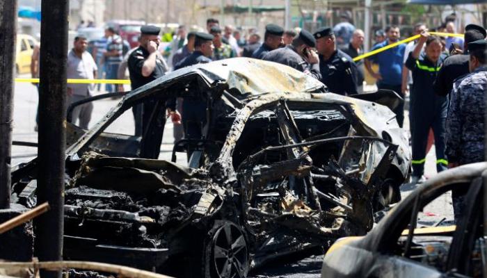 تفجير سابق لسيارة مفخخة في العراق -أرشيفية
