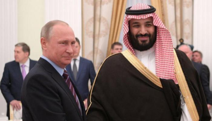 الأمير محمد بن سلمان ولي العهد السعودي والرئيس الروسي- أرشيفية