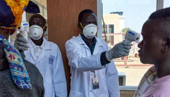 قياس الحرارة للكشف عن كورونا في السودان