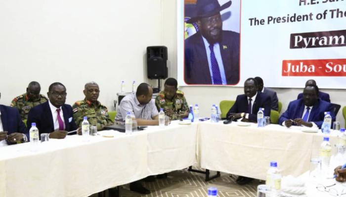 جانب من المفاوضات بين حكومة السودان والحركة الشعبية بجوبا - أرشيفية