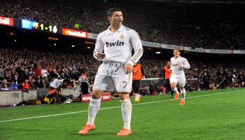 كريستيانو رونالدو بقميص ريال مدريد