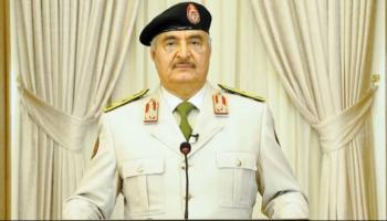 المشير خليفة حفتر قائد الجيش الليبي