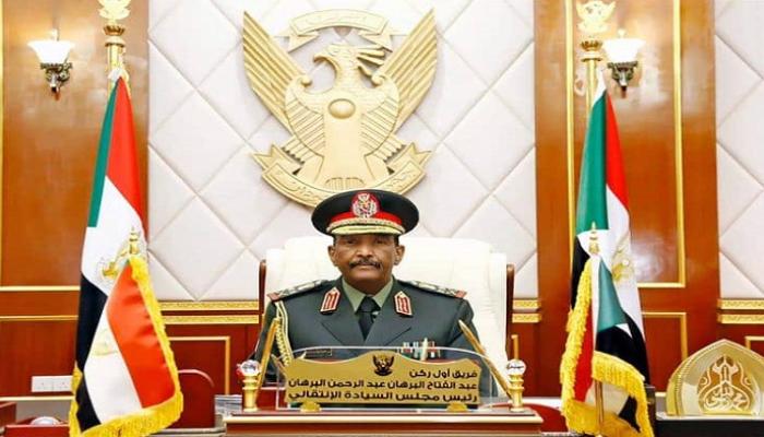 رئيس مجلس السيادة الانتقالي الفريق أول عبدالفتاح البرهان