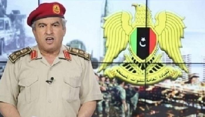 العميد خالد المحجوب- مدير إدارة التوجيه المعنوي بالجيش الليبي