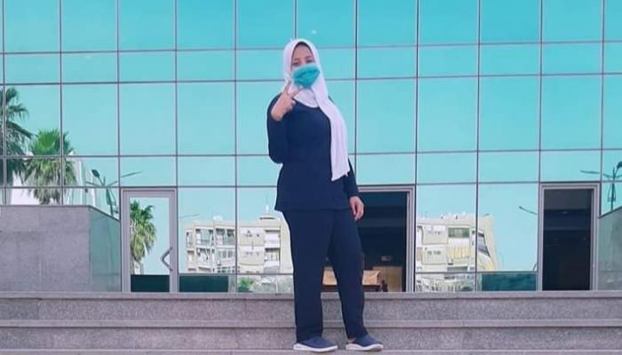 الممرضة المصرية أميرة زكريا