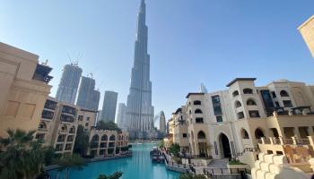 منطقة محيطة ببرج خليفة في الإمارات