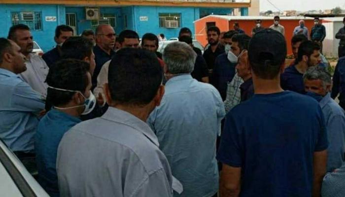احتجاجات عمالية في جنوب غربي إيران