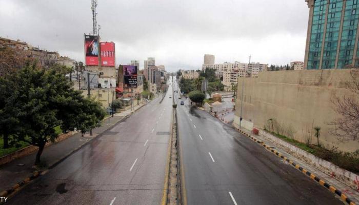 شوارع الأردن خالية من المارة