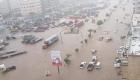 مصرع 3 وجرف عشرات المنازل في عدن بسبب الأمطار