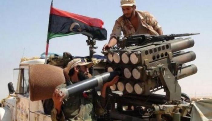 أحد أفراد الجيش الليبي