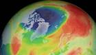 El calor ayuda al cierre del sorprendente agujero en el ozono del Ártico