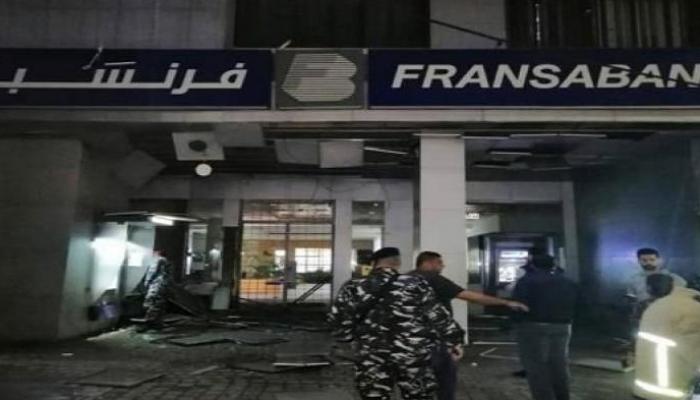 الأمن اللبناني في محيط موقع الهجوم
