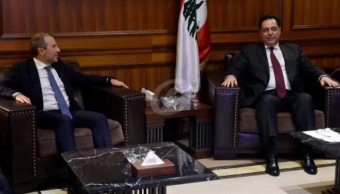 حسان دياب وجبران باسيل