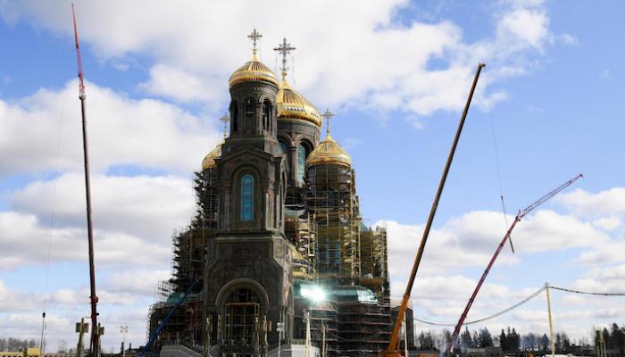 الكاتدرائية ستكون ثالث أكبر الكنائس الأرثوذكسية في روسيا.