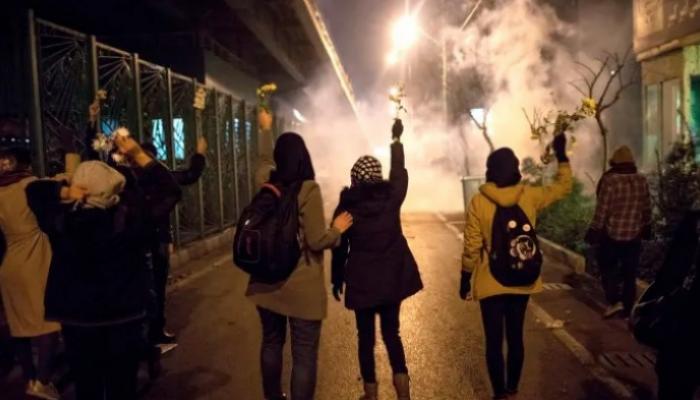 مظاهرة في طهران بعد حادث الطائرة الأوكرانية - أرشيفية
