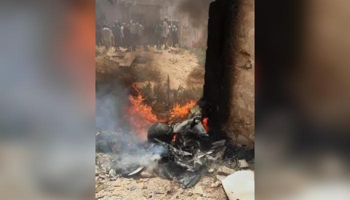 الطائرة التركية المسيرة التي أسقطها الجيش الليبي