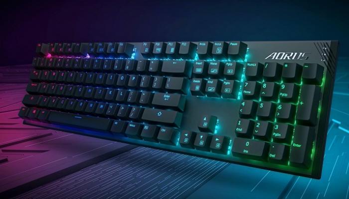جيجابايت تطلق لوحة المفاتيح الميكانيكية Aorus K1