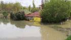 Aksaray’da sulama kanalı patladı, tarım arazileri ve evler sular altında kaldı