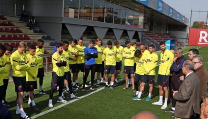 برشلونة يستعد للعودة للتدريبات