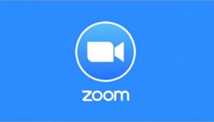 شعار شركة زووم Zoom المالكة لتطبيق مؤتمرات الفيديو