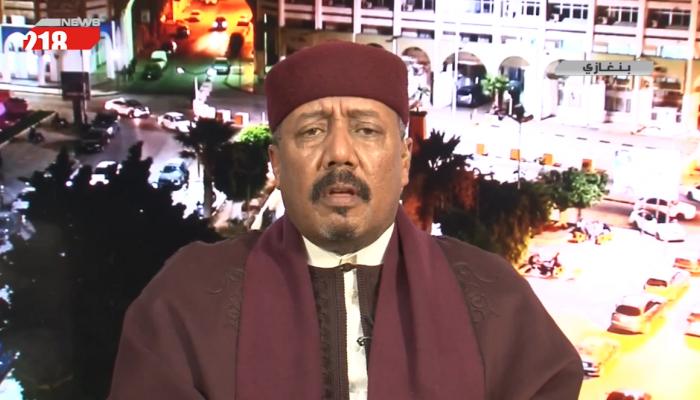 السنوسي الحليق نائب رئيس المجلس الأعلى لمشايخ وأعيان ليبيا