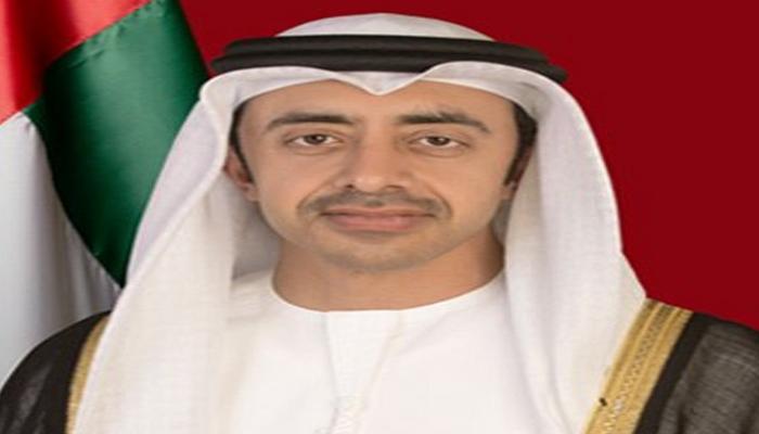 الشيخ عبدالله بن زايد آل نهيان وزير الخارجية والتعاون الدولي الإماراتي
