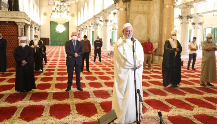 صلاة الجمعة بالمسجد الأقصى