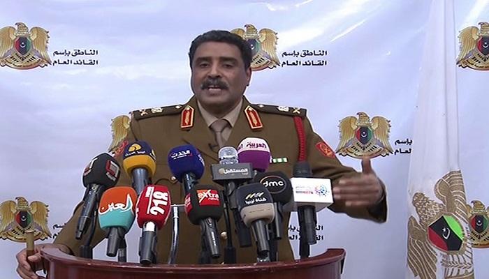 المتحدث باسم الجيش الليبي اللواء أحمد المسماري