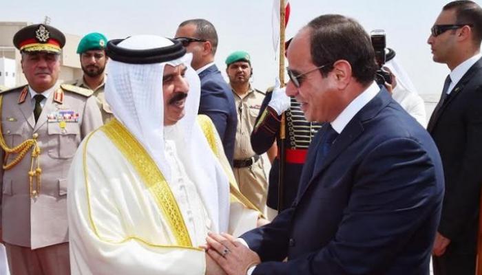 الرئيس المصري والعاهل البحريني -أرشيفية