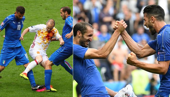 إيطاليا ضد إسبانيا 