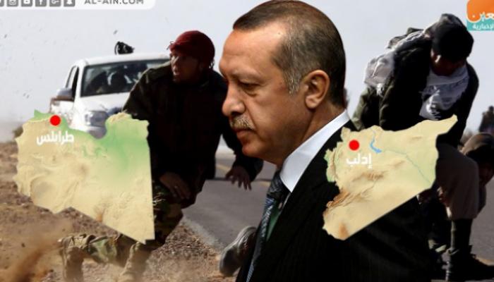 مرتزقة تركيا من سوريا إلى ليبيا نشروا جرائم الخطف والسرقة 