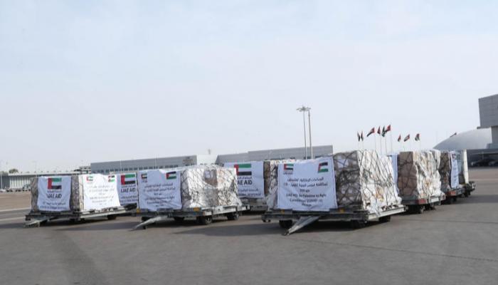المساعدات الإماراتية للشعب الفلسطيني