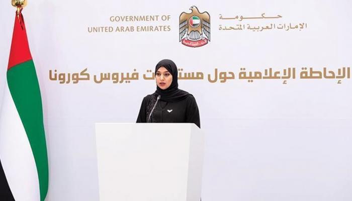 الدكتورة آمنة الضحاك، المتحدث الرسمي عن حكومة الإمارات