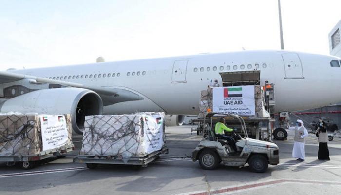 مساعدات إماراتية ضد كورونا في طريقها إلى فلسطين
