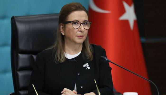 روهصار باكجان وزيرة التجارة التركية