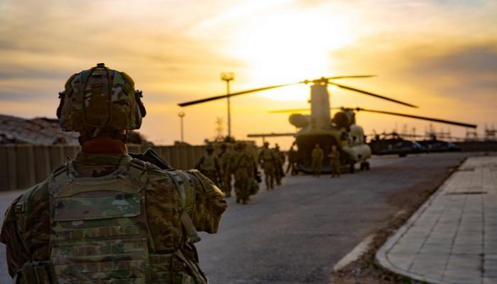 قوات أمريكية ضمن التحالف الدولي تغادر العراق