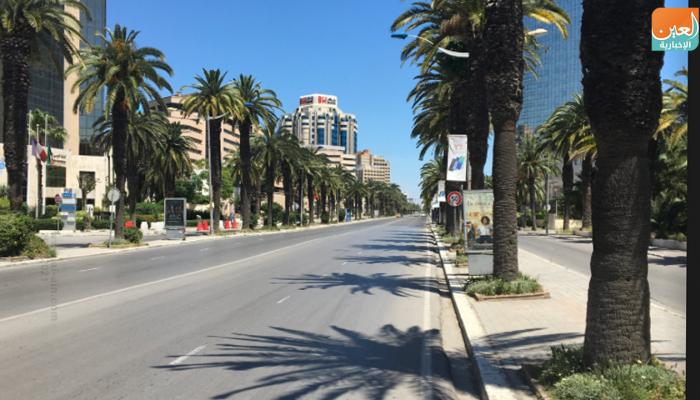 شارع الحبيب بورقيبة بالعاصمة التونسية