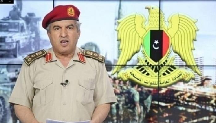 العميد خالد المحجوب مدير إدارة التوجيه المعنوي بالجيش الليبي