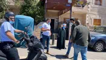 لحظة اعتقال الشيخ صبري 