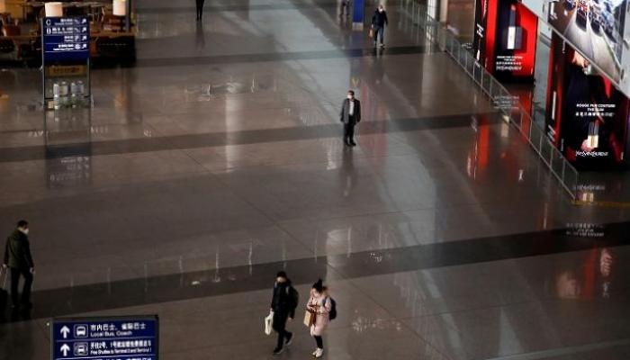  مطار بكين في 16 مارس الجاري - رويترز 